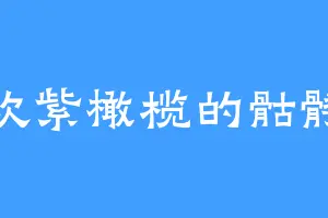 喜欢紫橄榄的骷髅王