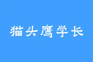 猫头鹰学长