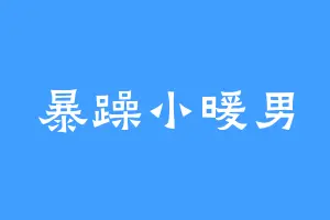 暴躁小暖男