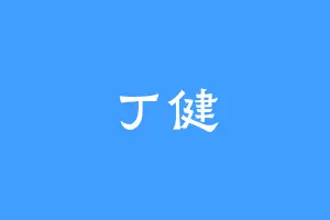 丁健