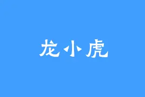 龙小虎