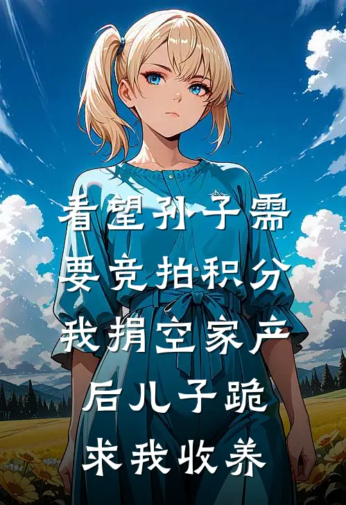 看望孙子需要竞拍积分，我捐空家产后儿子跪求我收养廷钧秀华最新章节免费阅读_看望孙子需要竞拍积分，我捐空家产后儿子跪求我收养全集免费阅读