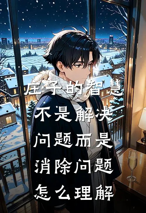 庄子的智慧不是解决问题而是消除问题,怎么理解