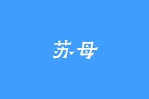 苏母