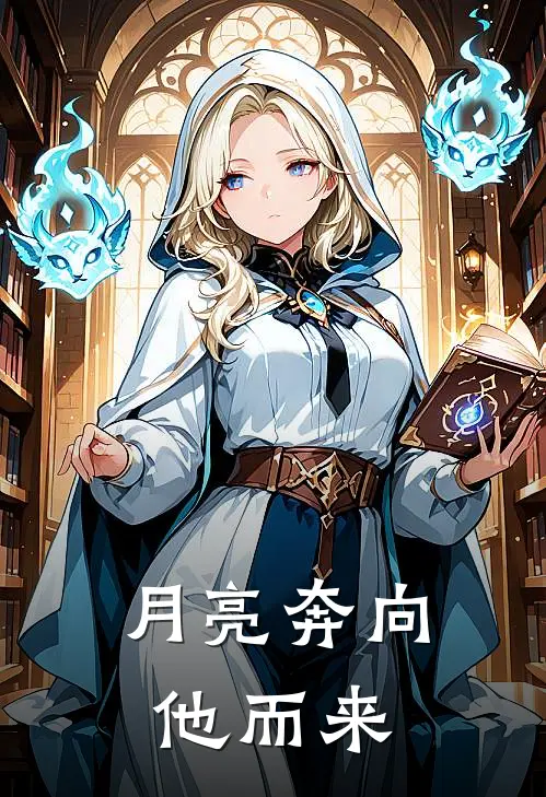 月亮奔向他而来