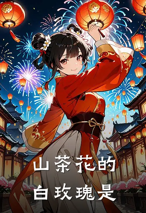 山茶花的白玫瑰是